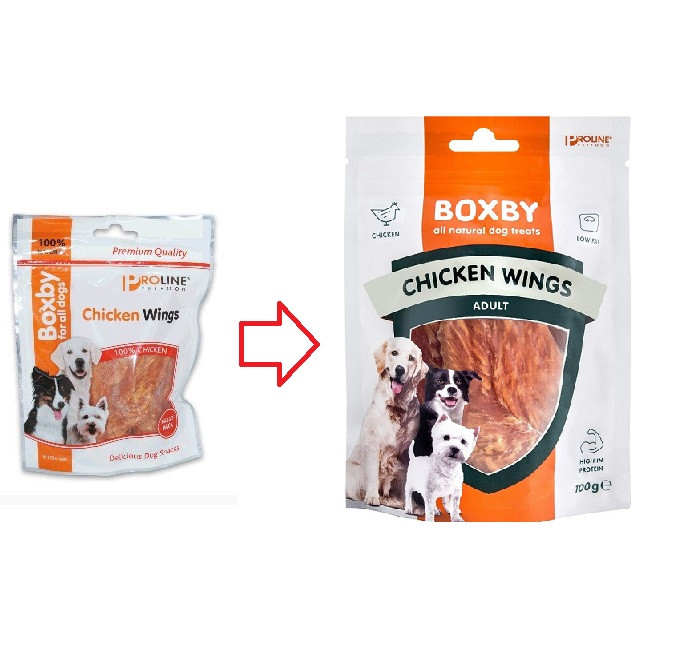 Boxby Ailes de Poulet pour chien