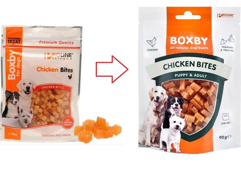 Boxby Bites Poulet pour chien