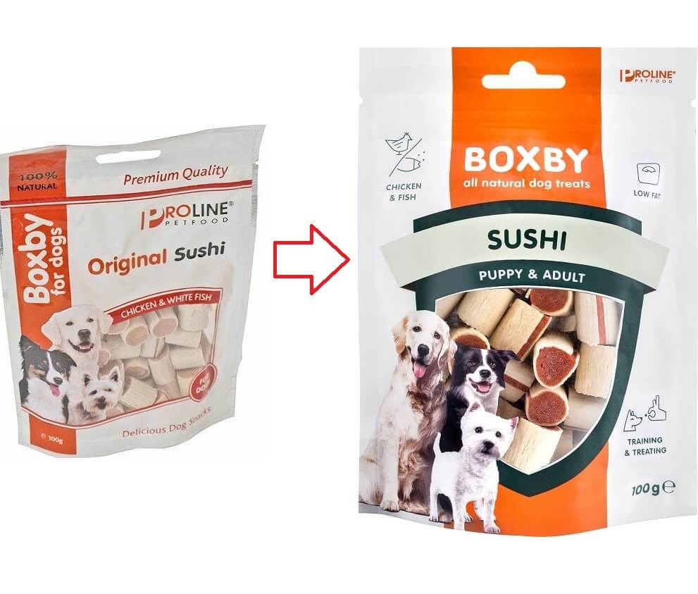 Boxby Original Sushi pour chien
