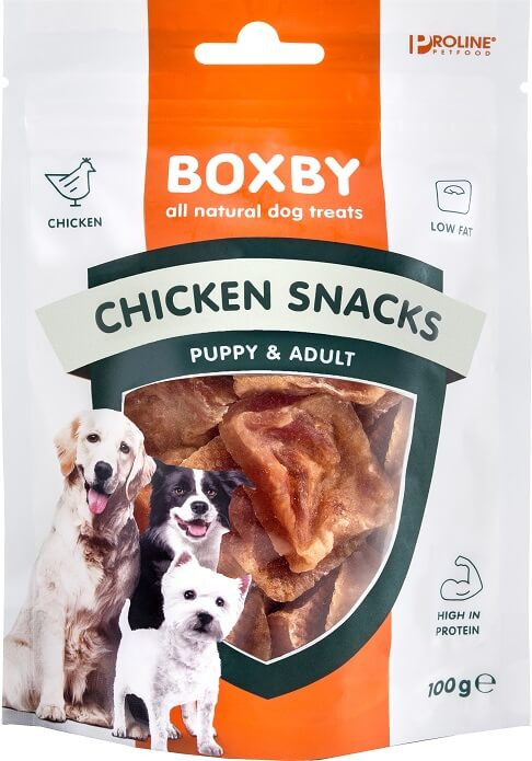 Image de 100 g Boxby Snack Poulet pour chien