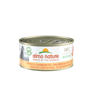 Almo Nature HFC Natural thon et crevettes pour chat (150 g)