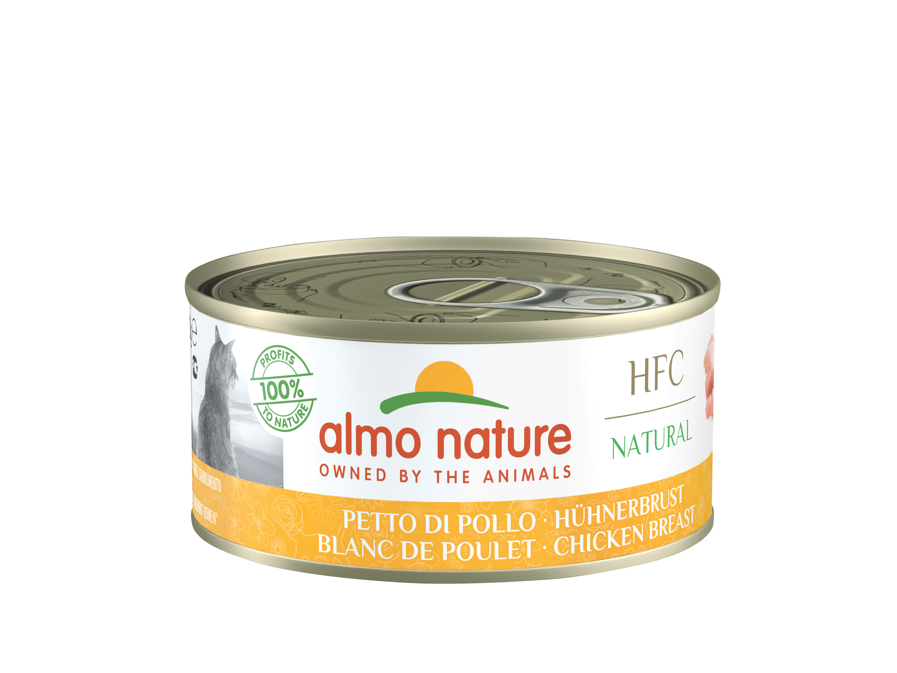 Almo Nature HFC Blanc de Poulet pour chat (150 g)