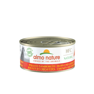 Almo Nature HFC poulet avec crevettes pour chat (150 g)
