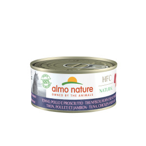 Almo Nature HFC au thon, poulet et jambon pour chat