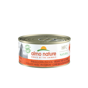 Almo Nature HFC Natural poulet et potiron pour chat (150 g)