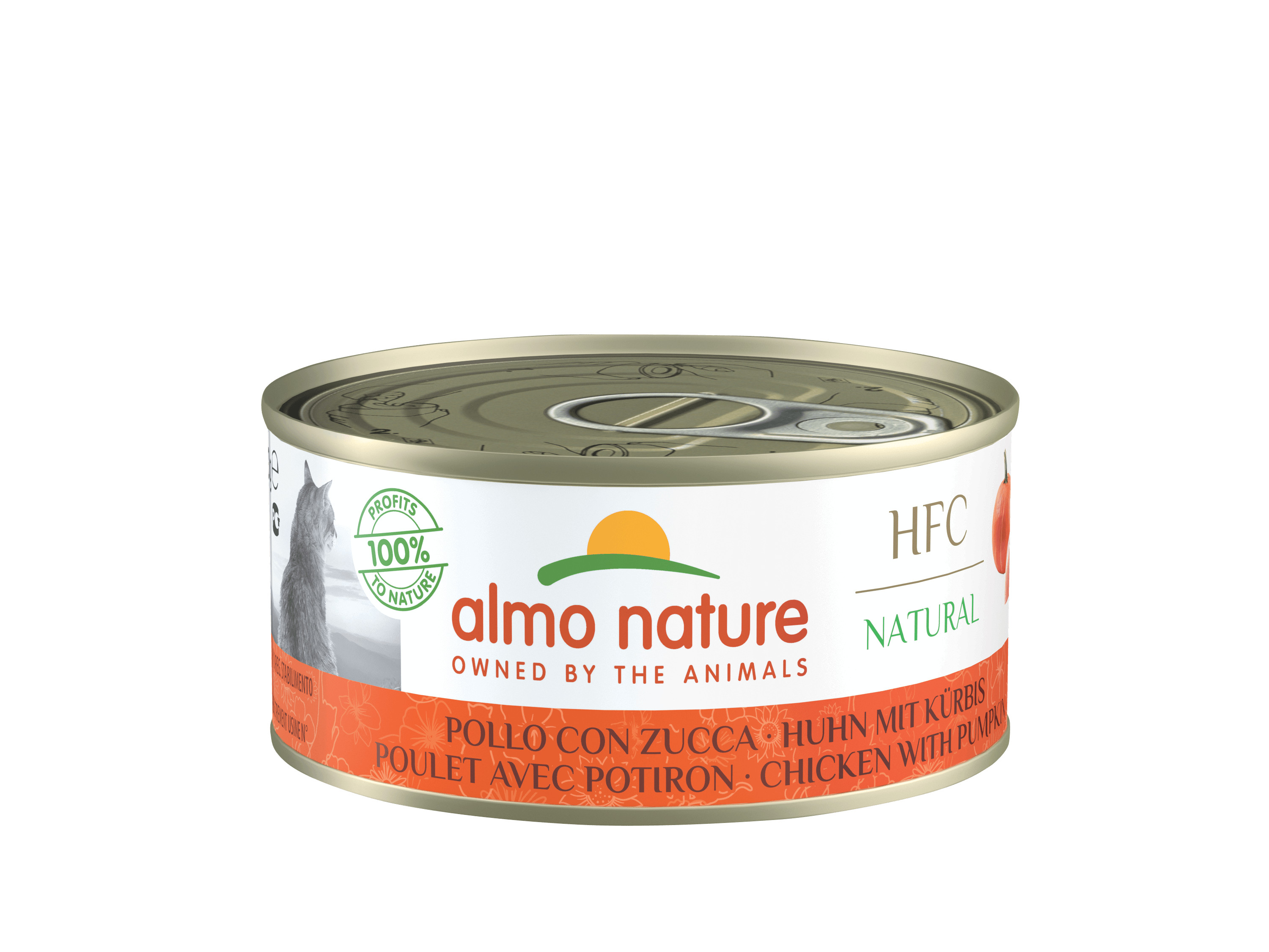 Almo Nature HFC Natural poulet avec potiron pâtée pour chat (150 g)