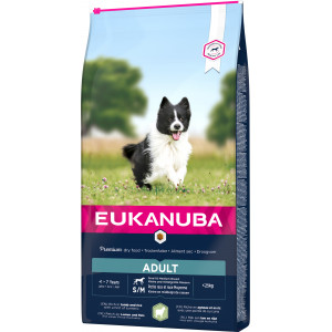 Eukanuba Adult Small Medium Breed agneau riz pour chien