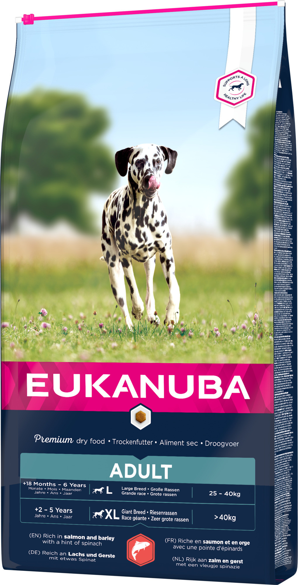 Eukanuba Adult Large Zalm & Gerst hondenvoer