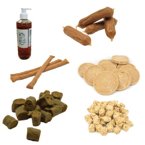 Brekz friandises naturelles poisson paquet mxite pour chien Paquet combi