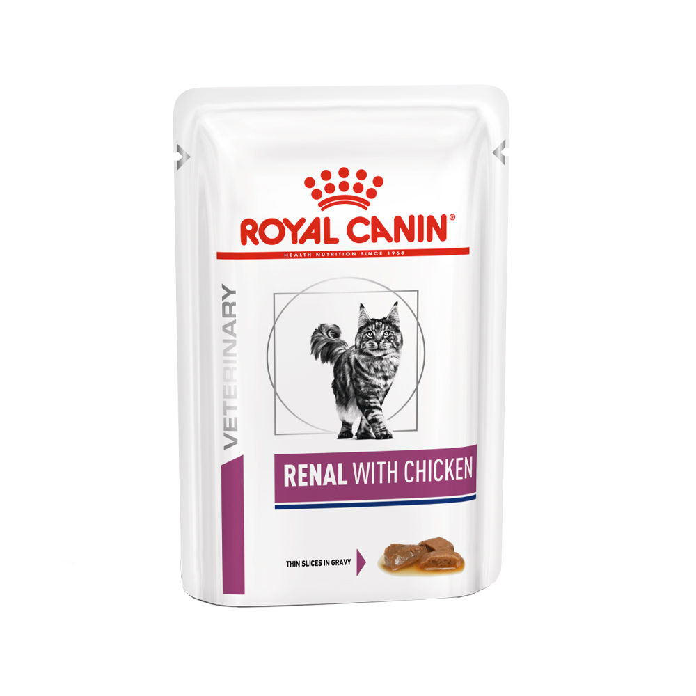 Royal Canin Veterinary Renal au poulet pâtée pour chat (85 g)
