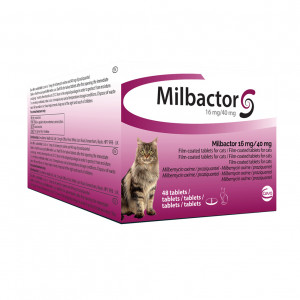 Milbactor Ontwormingsmiddel voor de kat