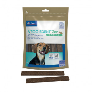 VeggieDent Zen kauwstrips voor de hond
