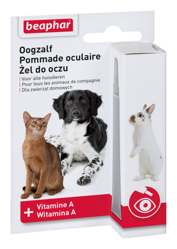 Pommade oculaire Beaphar pour chiens et chats