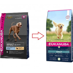 Eukanuba Adult Large Breed agneau riz pour chien