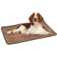 Couverture thermique Cho marron clair pour chien