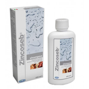 Zincoseb Shampooing pour chiens et chats 2 x 250 ml