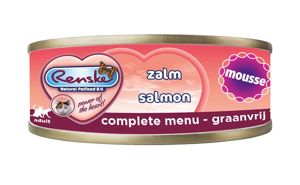 Renske Mousse au saumon pour chat (70 gr)