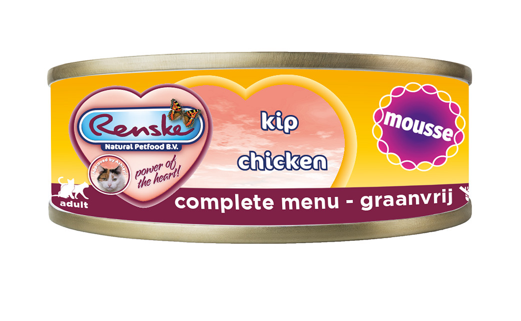 Renske mousse au poulet pour chat (70 gr)