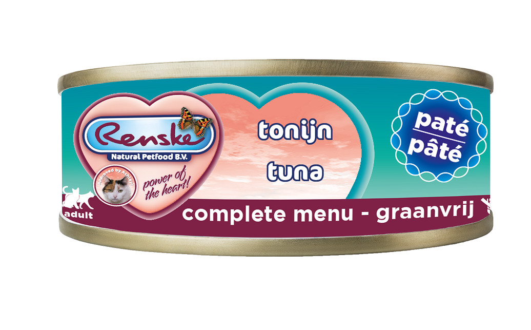Renske pâtée de thon pour chat (70 gr)