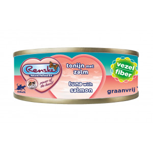 Renske fibres thon avec saumon nourriture humide pour chat (70 gr)