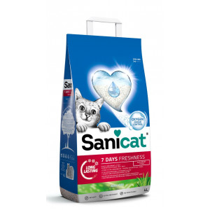 Litière pour chat Sanicat Aloe Vera 3 x 4 litres