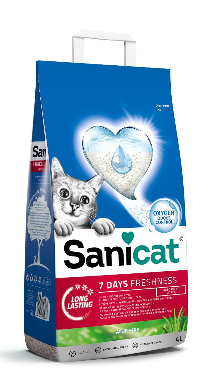 La Litière pour Chat Sanicat Aloe Vera