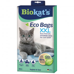 Biokat's Eco Bags XXL pour le bac à litière 2 paquets