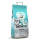 Sanicat Clumping White litière pour chat sans parfum 10L