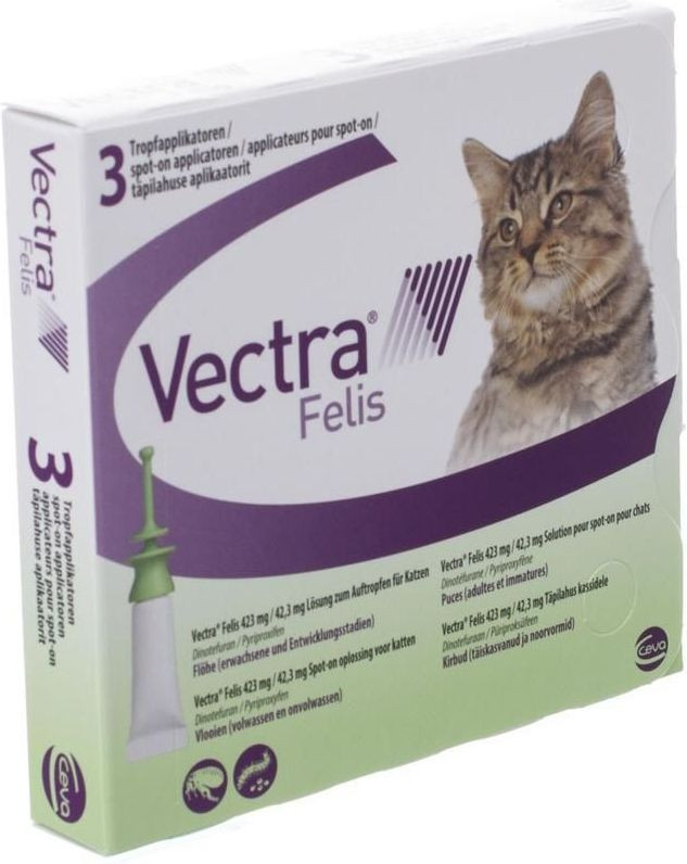 Vectra Felis Spot On Pour Chats 0 6 10 Kg 3 Pipettes Brekz Fr Vectra Felis Spot On Pour Chats 0 6 10 Kg 3 Pipettes Brekz Fr