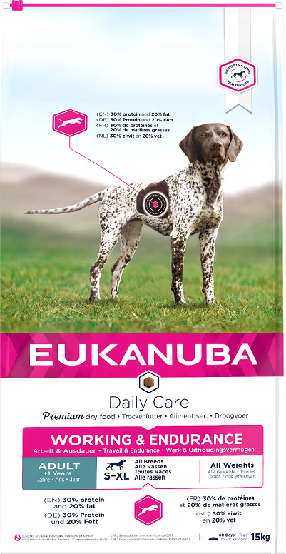 Eukanuba Adult Daily Care Working & Endurance pour chien