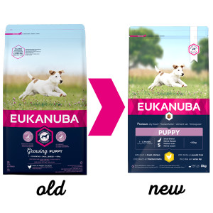 Eukanuba Growing Puppy Small Breed au poulet pour Chiot
