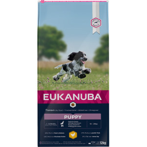 Eukanuba Growing Puppy Medium Breed au poulet pour Chiot
