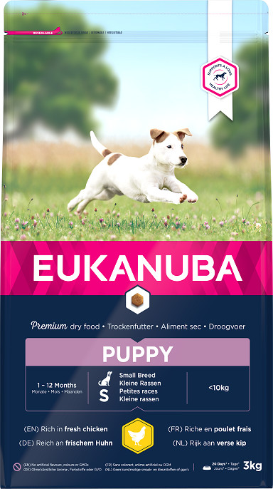 Eukanuba Growing Puppy Small Breed au poulet pour Chiot
