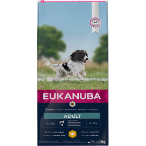Eukanuba Active Adult Medium Breed au poulet pour Chien