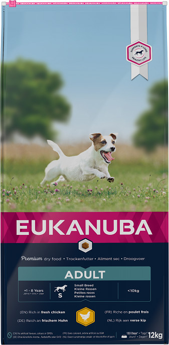 Eukanuba Active Adult Small Breed kip hondenvoer