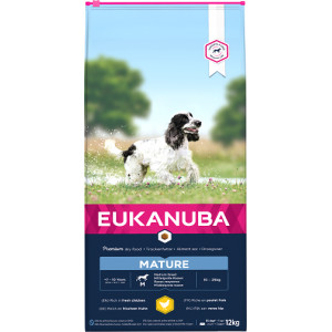 Eukanuba Thriving Mature Medium Breed au poulet pour Chien