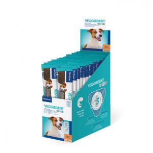 Virbac Veggiedent Single S 30 lamelles à mâcher pour petits chiens 1 boîte (30 pièces)