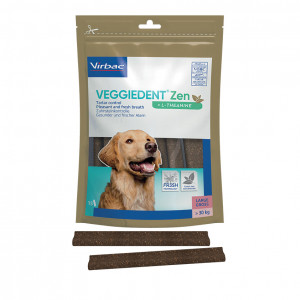 Virbac Veggiedent Zen L lamelles à mâcher (15 pcs) 1 paquet