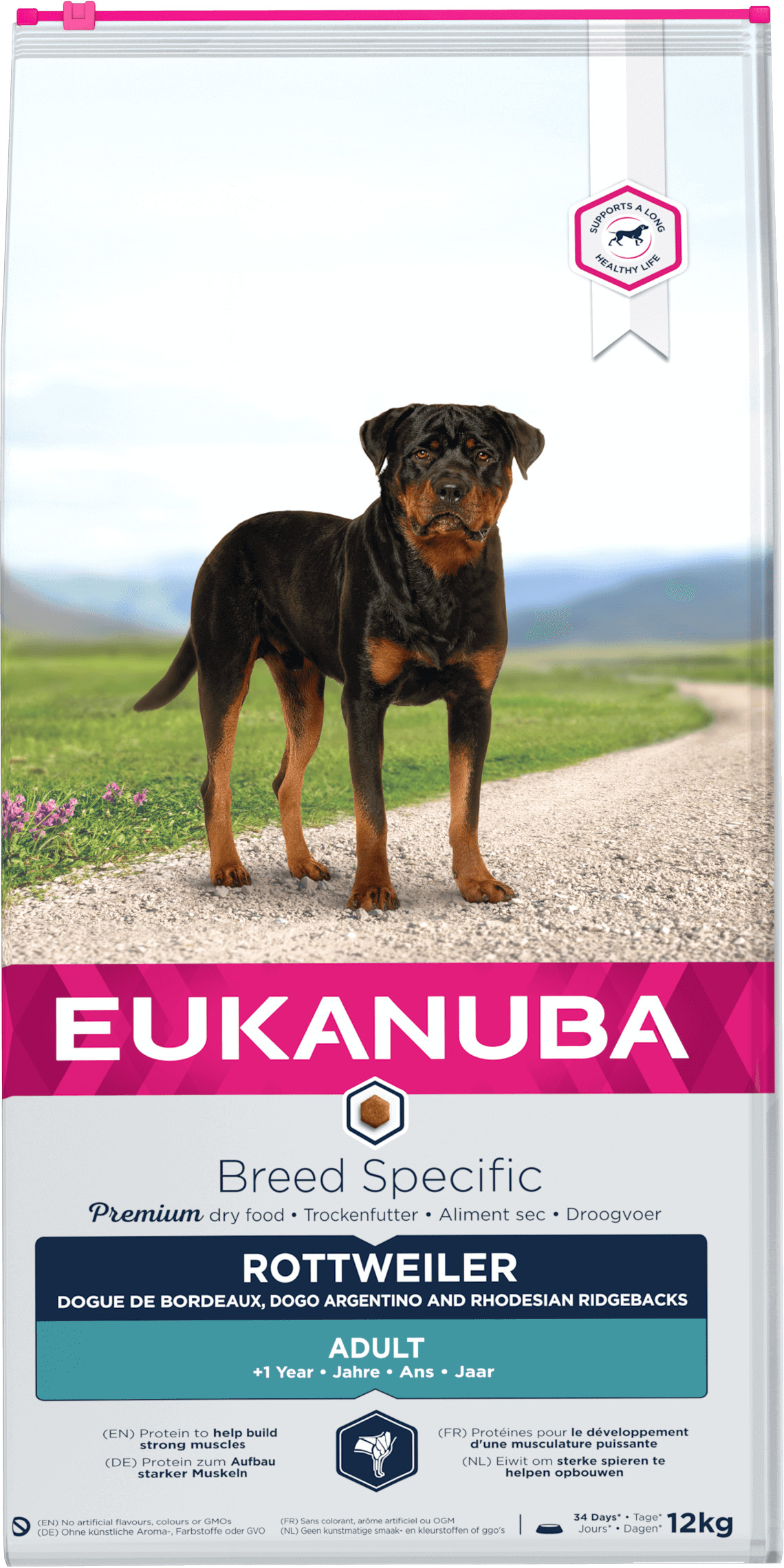 Eukanuba Breed Specific Rottweiler pour chien