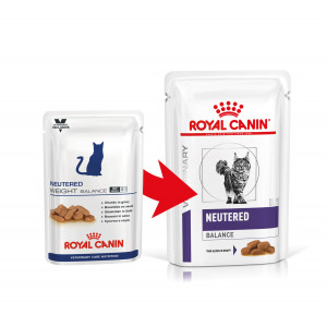 Royal Canin Veterinary Neutered Balance pâtée pour chat (85 gr)