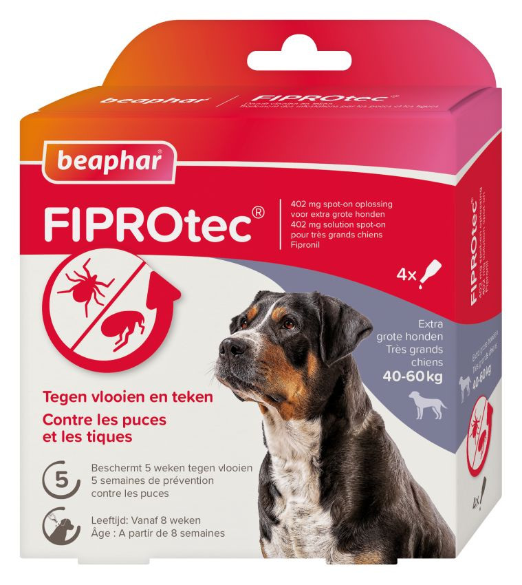 Beaphar Fiprotec Spot-On pour chien de 40 à 60 kg