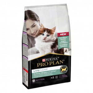 Pro Plan LiveClear Kitten à la dinde pour chaton 1,4 kg