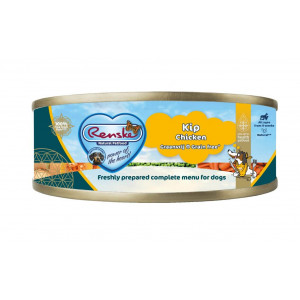 renske poulet pâtée pour chien sans céréales(boîte 95 gr) 1 x 24 pièces