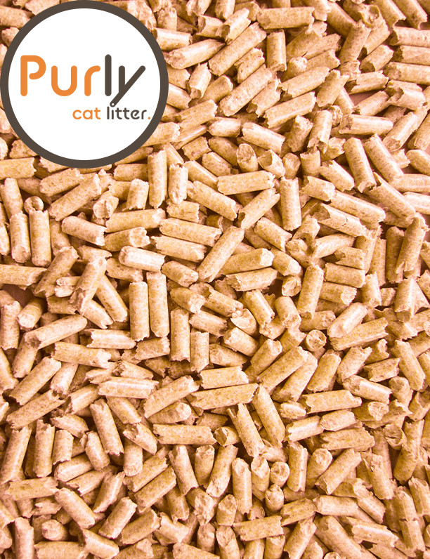Purly Litiere Pour Chat Granules De Bois Brekz Fr