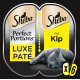 Sheba Perfect Portions Luxe Pâtée au poulet pour chat 6 x 37,5g