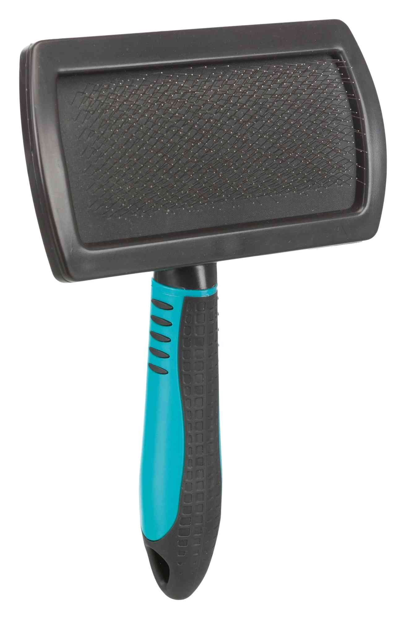 Brosse de toilettage en caoutchouc pour chien «Sentiment de bien