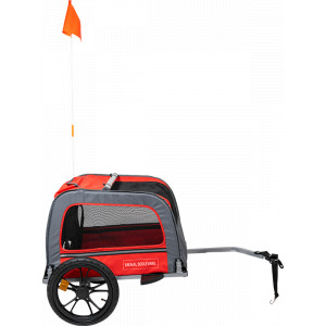 Remorque vélo pour chien DoggyRide Mini20 Trailer orange - Britch