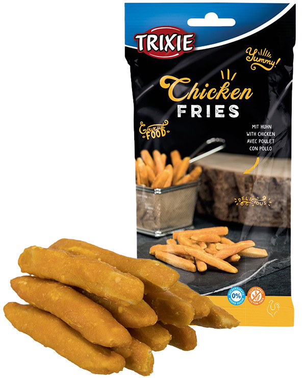 Image de Chicken Fries (100 g) Friandises Trixie pour chien au poulet Chicken Fastfood