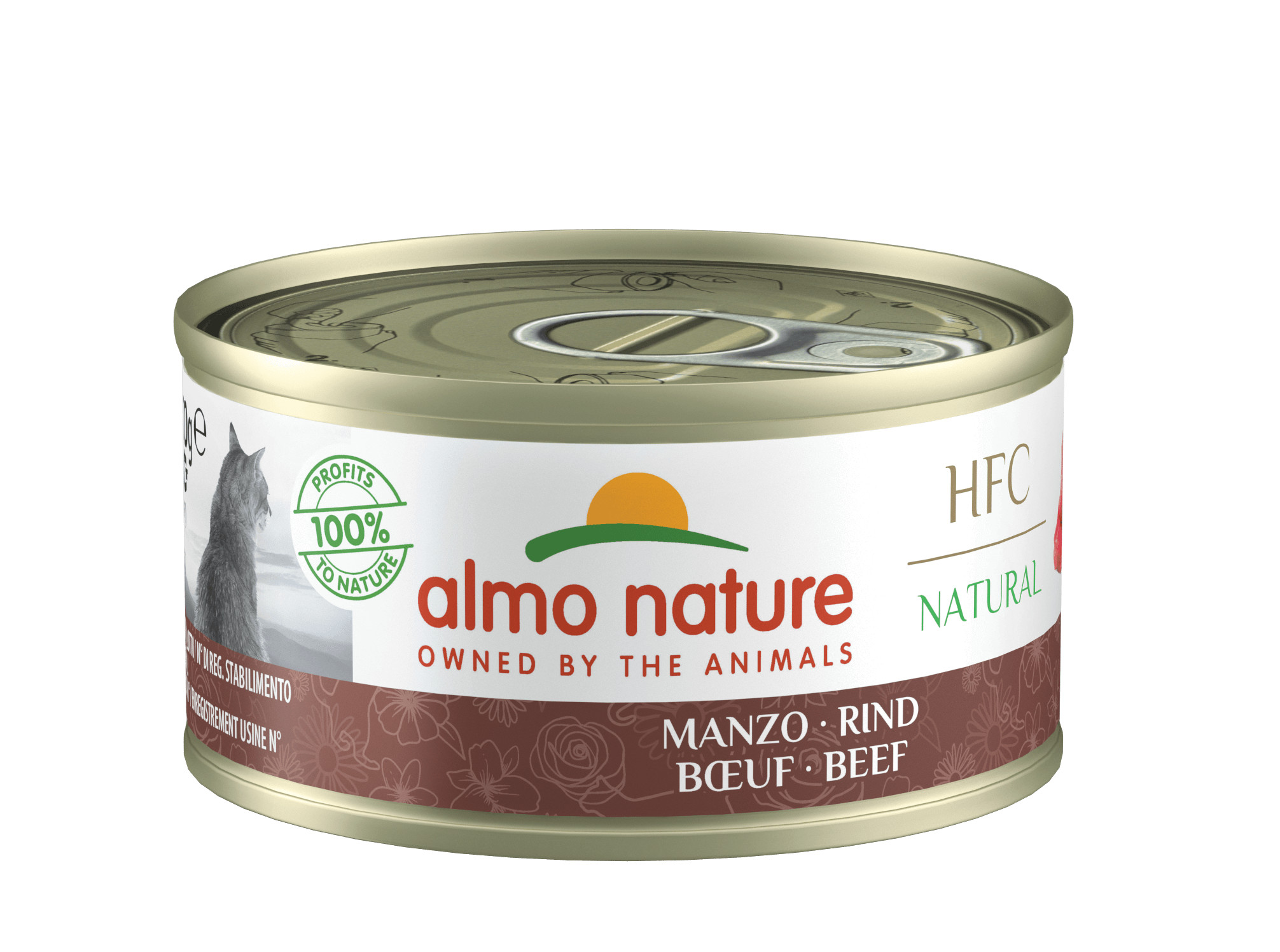 Almo Nature au Boeuf pour chat