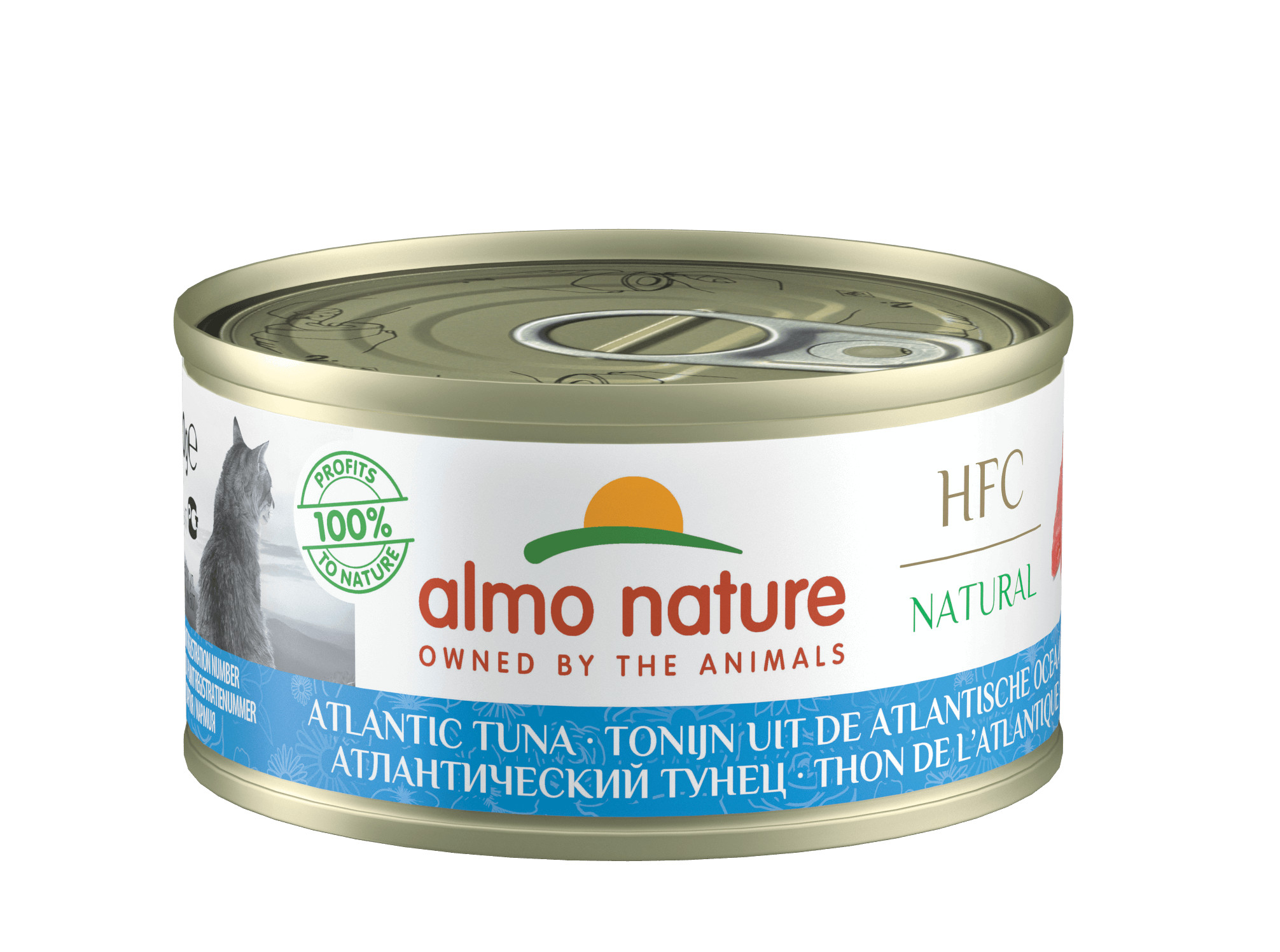 Almo Nature Thon de l’Atlantique pour chat (70 g)